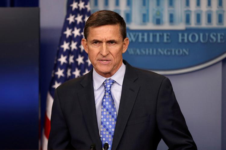 USA's tidligere nationale sikkerhedsrådgiver Michael Flynn kræves fængslet i op til seks måneder. Flynn har erklæret sig skyldig i anklager om, at han løj over for FBI om forbindelser til Ruslands ambassadør i USA op til præsidentvalget i USA, hvor Trump blev valgt ind i Det Hvide Hus. Foto: Carlos Barria/Ritzau Scanpix