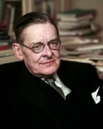 Den amerikansk-britiske poet Thomas Stearns Eliot - T.S. - er mest kendt for 'The Waste Land'. Måske vil han i fremtiden også blive husket for sine kærlighedsbreve. 
   Foto: AP/Ritzau Scanpix