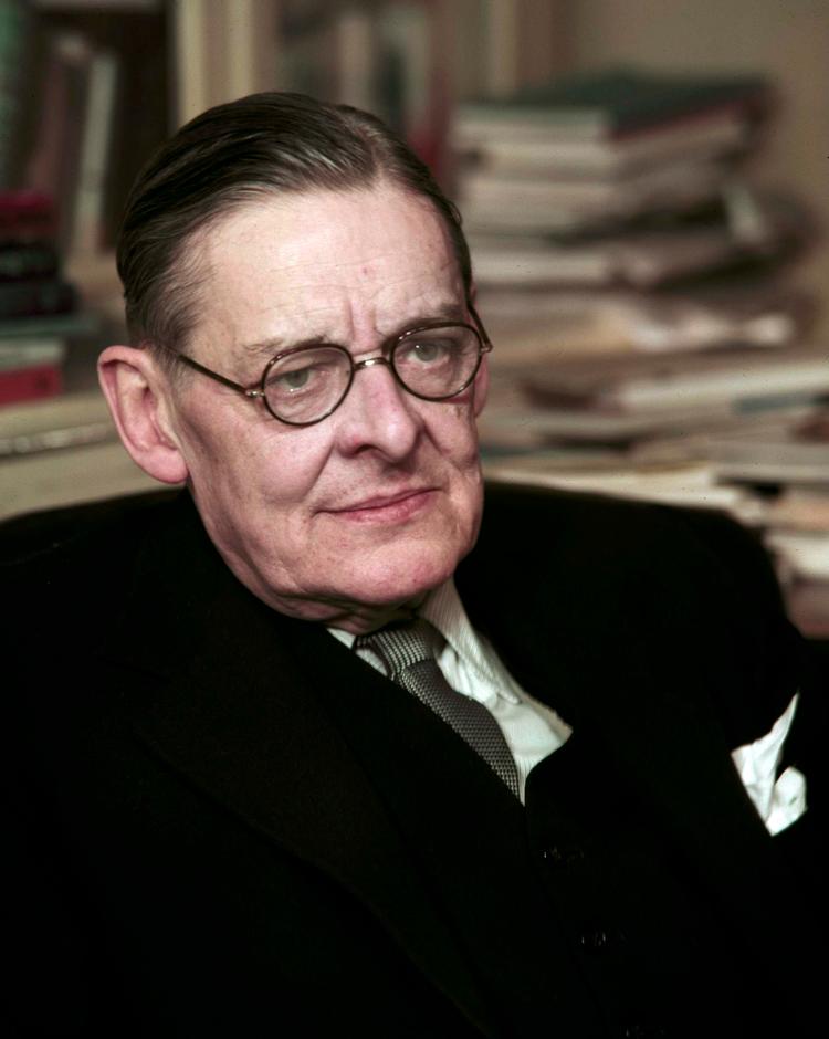 Den amerikansk-britiske poet Thomas Stearns Eliot - T.S. - er mest kendt for 'The Waste Land'. Måske vil han i fremtiden også blive husket for sine kærlighedsbreve. 
   Foto: AP/Ritzau Scanpix