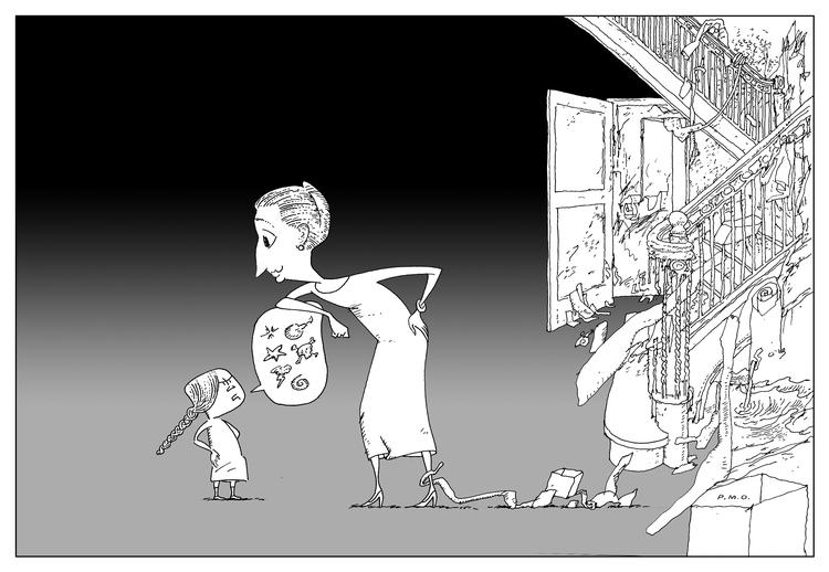 Tegning Per Marquard Otzen