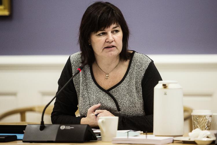 SF's retsordfører, Karina Lorentzen Dehnhardt. Foto: Ditte Valente (arkiv)/POLFOTO