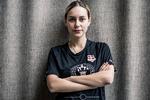Portia Mogensen studerer datalogi. Et studie med stor overvægt af mandlige studerende. Hun savner flere kvinder på studiet.  Foto:  Kim-Yen Nguyen/Technology Denmark.