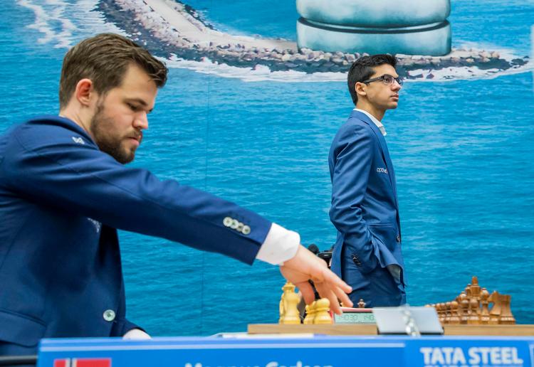 Magnus Carlsen har spillet 111 - eller i hvert fald mindst 109 - partier uden nederlag. Foto: Koen Suyk/Ritzau Scanpix
