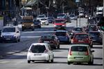 Trafikken er ofte tæt på H.C. Andersens Boulevard i København. Arkivfoto.  Foto: Jens Dresling/POLFOTO