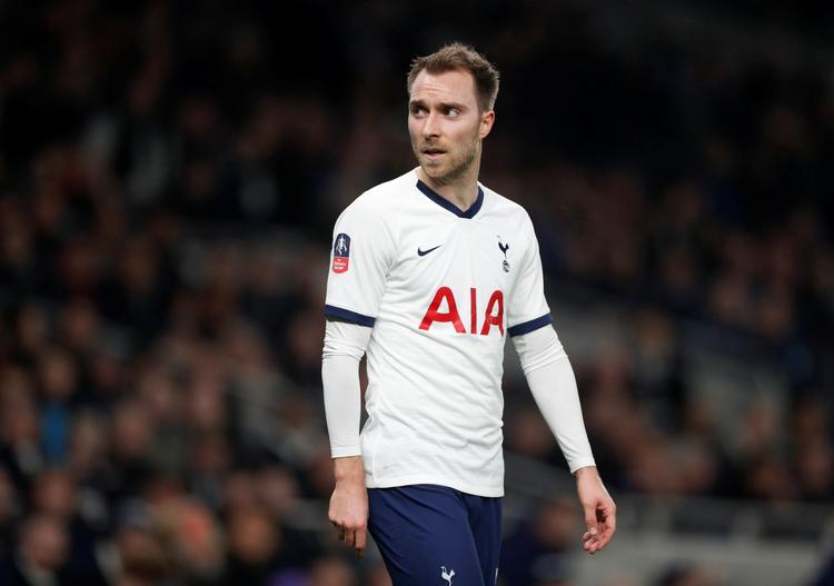 Christian Eriksen endte ikke Barcelona. Han endte ikke i Real Madrid. Men han kan være havnet på den rigtige hylde.
   Foto: Matthew Childs/Ritzau Scanpix