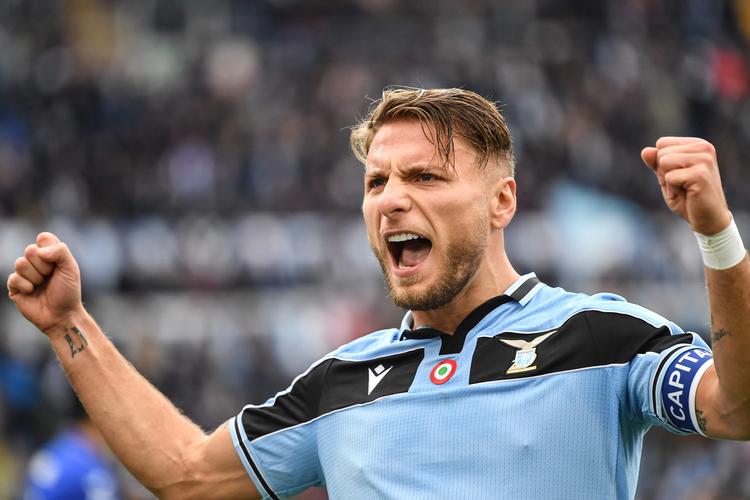 Ciro Immobile scorer masser af mål for Lazio i denne sæson. Det har knebet mere, når han skulle prøve lykken i store klubber som Juventus og Dortmund. Foto: Alberto Pizzoli/Ritzau Scanpix