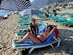 Charterferie er for mange synonymt med solferie, som her på den  tyrkiske solkyst Alanya. Bagsiden.
   Foto: Pelle Rink/POLFOTO