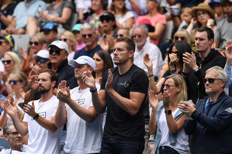 Wozniacki-lejren kan nu gå på tennispension sammen med Caroline Wozniacki.
   Foto: Greg Wood/Ritzau Scanpix