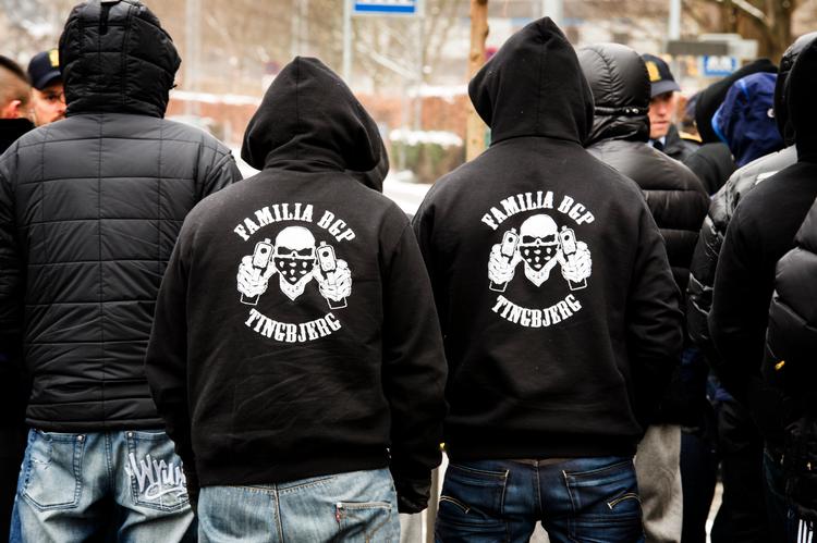 Banden Loyal To Familia (LTF) er blevet opløst i henhold til grundlovens § 78. Det er første gang i næsten 100 år, at en forening er blevet opløst. (Akivfoto).  Foto: Jesper Mortensen/POLFOTO