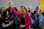 Elizabeth Warren er en af favoritterne til at vinde nomineringen og blive demokraternes udfordrer til Donald Trump. Foto: Brian Snyder/Ritzau Scanpix