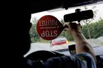 Politiet oplever en stigning i snyd med køretimer og køreprøver. Foto: Peter Hove Olesen/POLFOTO