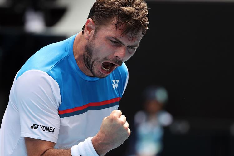 Der har de seneste sæsoner været langt imellem succeserne for nu 34-årige Stan Wawrinka, men ved Australian Open er han igen med, hvor en turnering når sin afgørende fase. 
   Foto: David Gray/Ritzau Scanpix