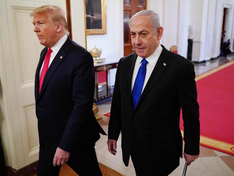 
Præsident onald Trump og den israelske premierminister  Benjamin Netanyahu.  Foto: Mandel Ngan/Ritzau Scanpix