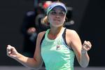 USA's Sofia Kenin har stor succes ved Australian Open, hvor hun er fremme i semifinalen.   Foto: David Gray/Ritzau Scanpix