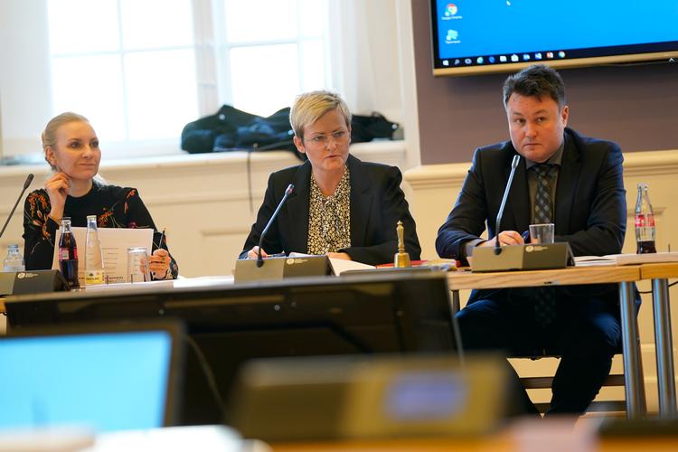 Undervisningsminister Pernille Rosenkrantz-Theil (S) er onsdag kaldt i samråd om klasseloftet. Foto: Ida Guldbæk Arentsen/Ritzau Scanpix