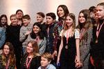 7. a fra Carl-Nielsen Skolen fik et særligt møde med kronprinsesse Mary, som roste klassen for især én bestemt artikel om deres afdøde lærer.  Foto: Gregers Tycho