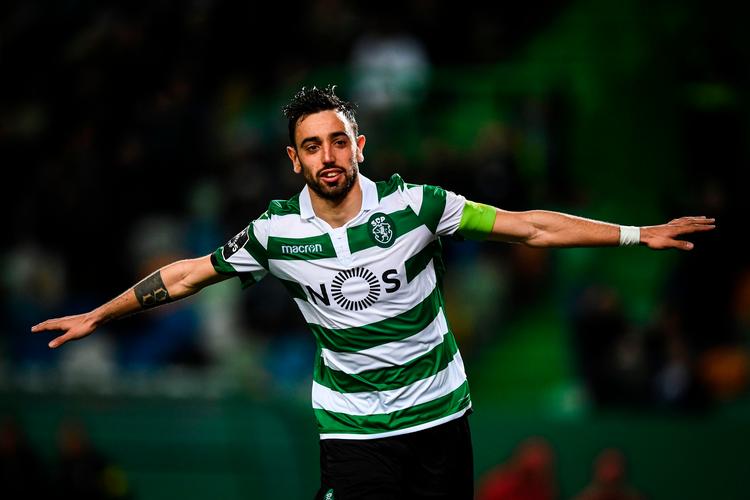 Bruno Fernandes fra Sporting skal hjælpe Manchester United tilbage på vindersporet. Foto: Patricia De Melo Moreira/Ritzau Scanpix