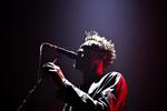 Massive Attack kommer til Aarhus, når triphop-bandet gæster Northside Festival. Her ses bandet under en koncert i Forum i København i 2016. Foto: Miriam Dalsgaard/POLFOTO