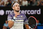 To gange har Dominic Thiem været finalist ved French Open, men nu er østrigeren for første gang også i en finale ved Australian Open. Foto: Issei Kato/Ritzau Scanpix