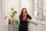 Rektor på Kunstakademiet, Kirsten Langkilde, fotograferet i april 2019. Foto: Maud Lervik