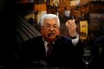 Mahmoud Abbas, den palæstinensiske selvstyrepræsidebt, siger, at Palæstina vil afbryde alle forbindelser til USA og Israel. Foto: Abbas Momani/Ritzau Scanpix