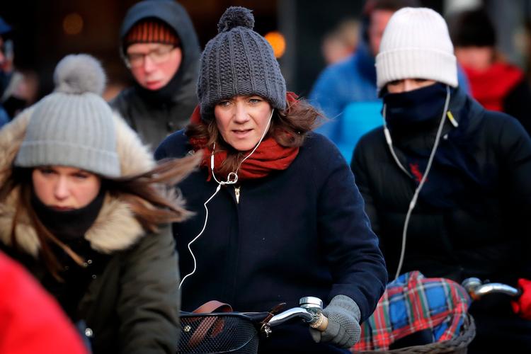 Det er trangt med plads på de københavnske cykelstier. Samtidig er cyklisterne en udsat gruppe i byens trafik, hvor svingende motortrafikanter alt for ofte ender med at ramme en cyklende trafikant. Foto: Jens Dresling/POLFOTO