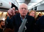 
   Den demokratiske kandidat Bernie Sanders rejste videre til New Hampshire før resultaterne fra Iowa var opgjort. 
 Foto: Joe Raedle/Ritzau Scanpix