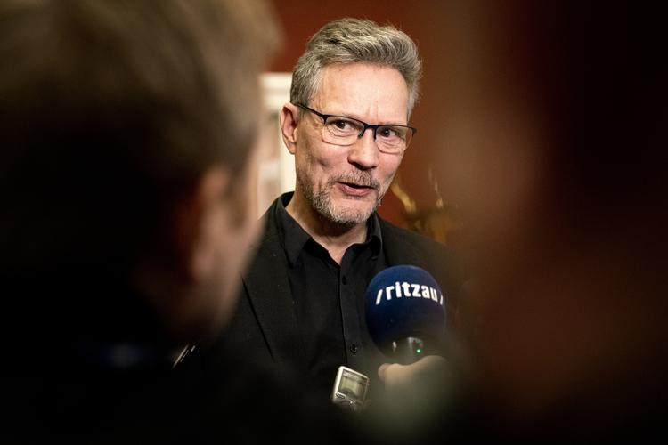 Torsten Gejl  efter at han i går blev valgt til ny politisk ordfører i Alternativet.  Foto: Ida Guldbæk Arentsen/Ritzau Scanpix
