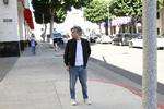 Feras Fayyad har først de seneste dage kunnet promovere sin film i Los Angeles, fordi han blev nægtet indrejse til USA. Foto: Jens Lenler
