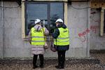 Der er endnu et stykke vej igen, før bofællesskabet står klar til, at beboere rykker ind. Det sker til efteråret. Foto: Martin Lehmann/POLFOTO