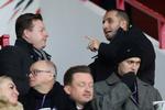 Abdullah bin Mosaad bin Abdulaziz al Saud (th.) er den nye stærke mand i Sheffield United.  Foto: Scott Heppell/Ritzau Scanpix