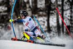 Den franske slalomspecialist Clement Noel viste lørdag høj klasse i Chamonix. Foto: Jeff Pachoud/Ritzau Scanpix
