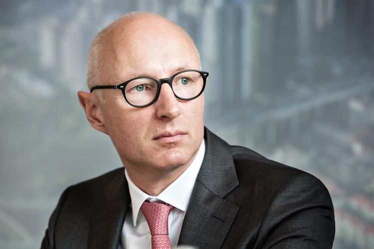 54,8 millioner kroner. Så høj var   Novo-direktør Lars Fruergaard Jørgensens samlede løn i 2019. Han har selv betegnet lønnen som vanvittig i dansk sammenhæng.  
 Foto: Melissa Kühn Hjerrild/POLFOTO