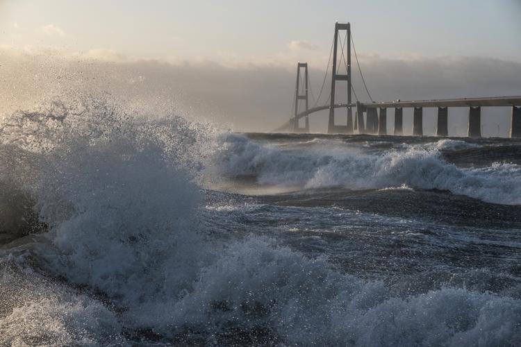 Søndag eftermiddag ventes vinden at kulminere. Især den vestlige del af Jylland bliver ramt. Også vandstanden ventes at blive forhøjet, særligt ved Limfjorden. (Arkivfoto) Foto: Per Rasmussen