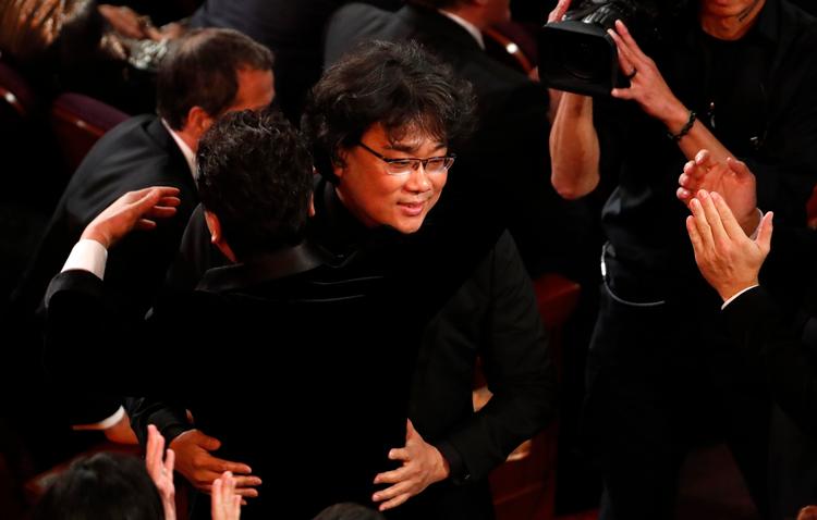 Prisen til Bong Joonhos 'Parasite' varsler en ny epoke for Hollywood og Oscar-showet. Foto: Mario Anzuoni/Ritzau Scanpix