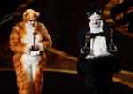 James Corden og Rebel Wilson, der begge spillede med i filmkatastrofen 'Cats', uddelte priserne for Årets Visuelle Effekter. Foto: Mario Anzuoni/Ritzau Scanpix