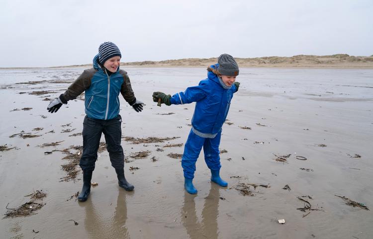 Vadehavet og vestkysten rammes som det første af markante vandstigninger. Senere i dag vil både Limfjorden, Skagerak og Kattegat blive ramt.  Foto: Claus Fisker/Ritzau Scanpix