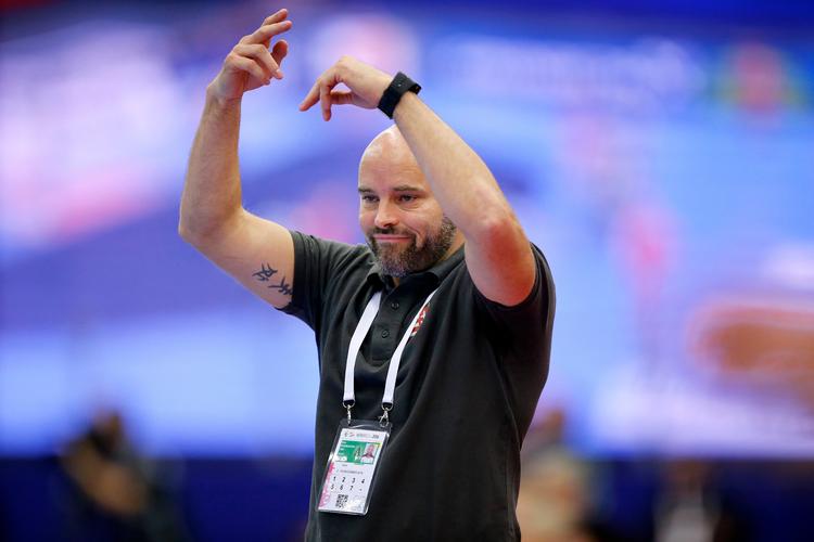 Kim Rasmussen er en lettet mand og ser nu frem til snart at kunne indtage et nyt job på eliteplan i håndboldverdenen. Foto: Jens Dresling/POLFOTO