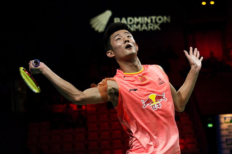 Den kinesiske badmintonspiller Chen Long vandt de asiatiske mesterskaber i 2017.  Foto: Cicilie S. Andersen/POLFOTO