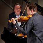 Nikolaj Szeps-Znaider og den østrigske Beethoven-ekspert Rudolf Buchbinder  fortolkede de 10 sonater. Foto: Heine Pedersen