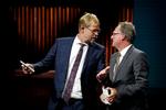 Dansk Industri har udsigt til at blive en endnu stærkere lobbyorganisation. Her ses DI's formand, Lars-Peter Søbye, sammen med organisationens administrerende direktør, Lars Sandahl Sørensen.   Foto: Jens Dresling/POLFOTO