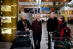 Billund Lufthavn satser på at nå fire millioner passagerer i år. Sidste år gik 3.718.875 passagerer gennem lufthavnen. Det var en stigning på 6,1 procent i forhold til 2018.  Foto: Finn Frandsen/POLFOTO