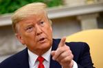 Donald Trump fandt trods besøg af Ecuadors præsident, Lenin Moreno, tid til at rose sin justitsminister William Barr på Twitter. Foto: Jim Watson/Ritzau Scanpix