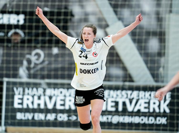Sanna Charlotte Solberg og resten af Esbjerg-holdet præsterer på højt niveau i europæisk sammenhæng. Foto: Claus Bech/Ritzau Scanpix