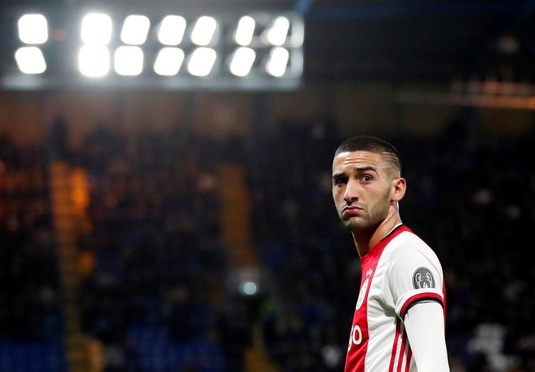 I 160 kampe for Ajax har Hakim Ziyech scoret 49 mål. Foto: David Klein/Ritzau Scanpix