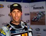 En af speedwaysportens gentlemen, Greg Hancock,  takker nu af. Foto: Nicolai Svane/Ritzau Scanpix