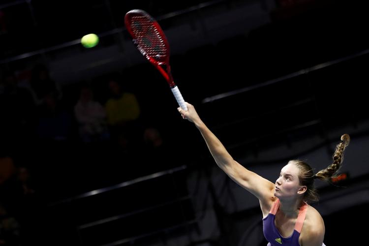 20-årige Elena Rybakina har fået en meget lovende sæsonstart. Foto: Anton Vaganov/Ritzau Scanpix