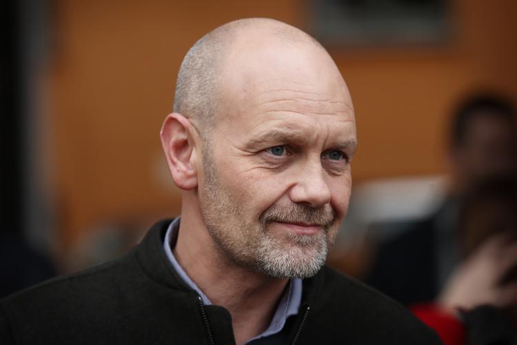 Leder af Center for speciel efterforskning ved Københavns Politi, politiinspektør Dannie Rise fortæller nu detaljer fra lørdagens store narkosag. Foto: Jens Dresling/POLFOTO