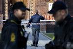 Muslimsk begravelse var fredag ved at begynde, da Stram Kurs-demonstranter kom med tilråb hen over rustvogn. Billedet er fra en demonstration sidste forår på Nørrebro. Foto: Finn Frandsen/POLFOTO