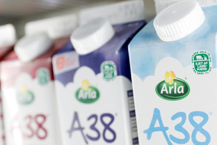 Sidste år har Arla øget salget. Det skyldes især en fremgang i salget af brandede produkter som Lurpak. Foto: Andrew Kelly/Ritzau Scanpix
